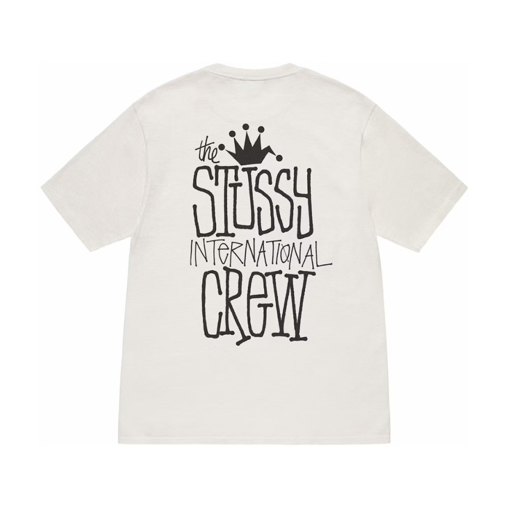 Polera Stussy Crown International White