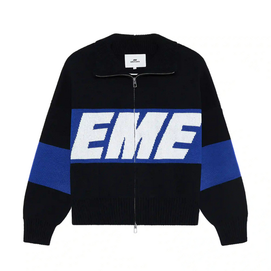 Sweater Eme Studios Thrill Sodalite R9 Zipper Knit