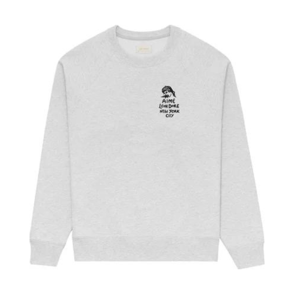 Poleron Aimé Leon Dore Form Logo Silver