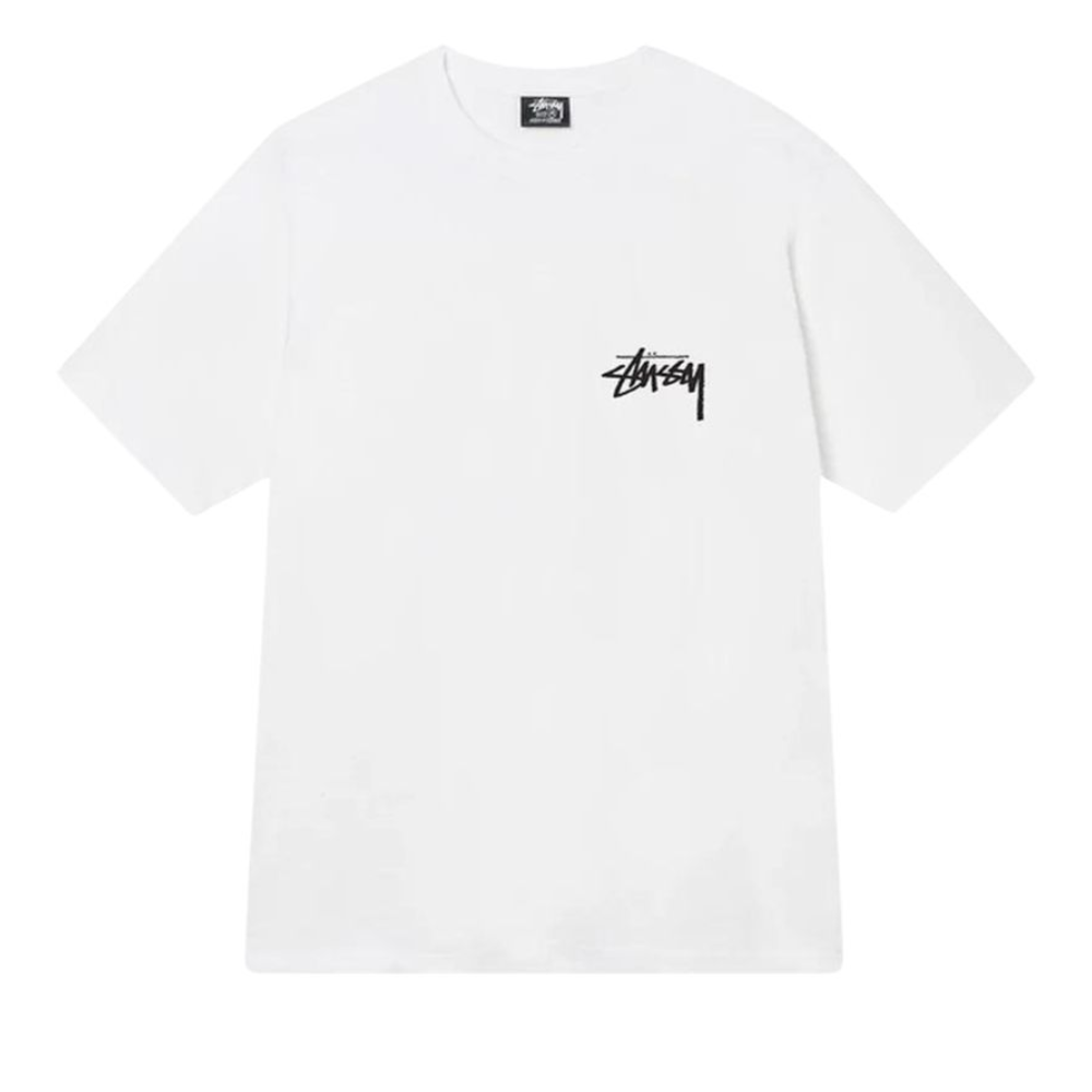 Polera Stussy Dice White