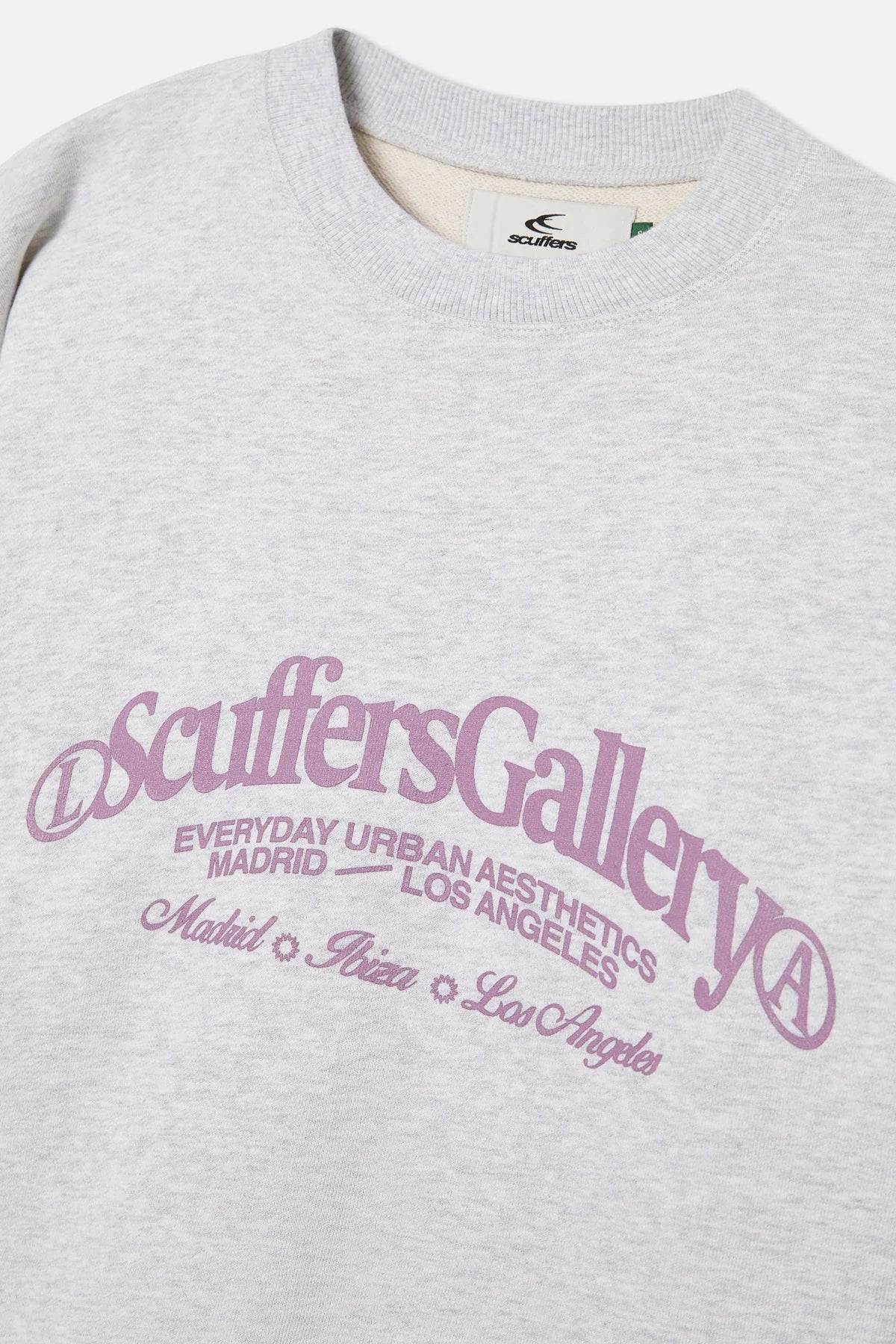Poleron Scuffers Gallery Grey Sweatshirt Crewneck