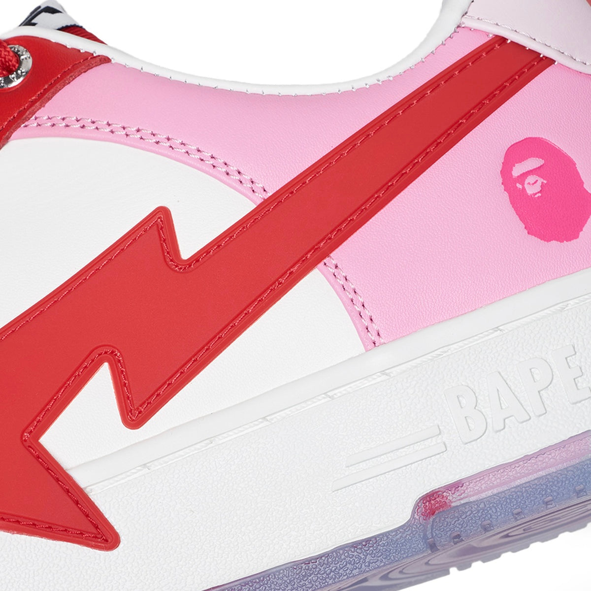 Bape STA OS Icon Red/Pink