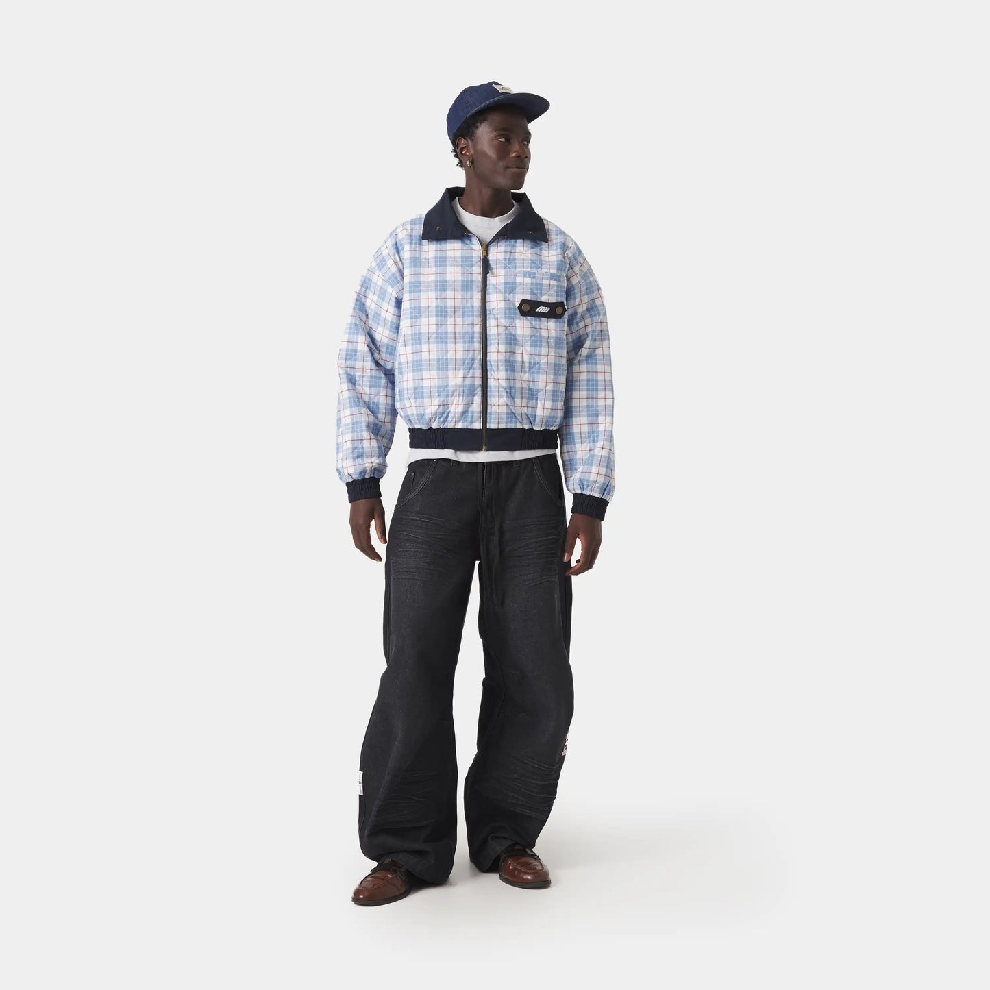 Chaqueta Eme Studios Chulo G Navy Reverse Jacket