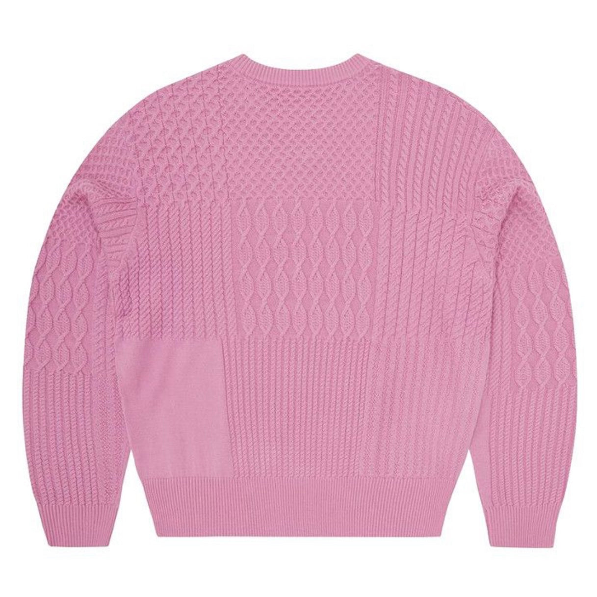 Sweater Corteiz Paneled Multi Knit Pink