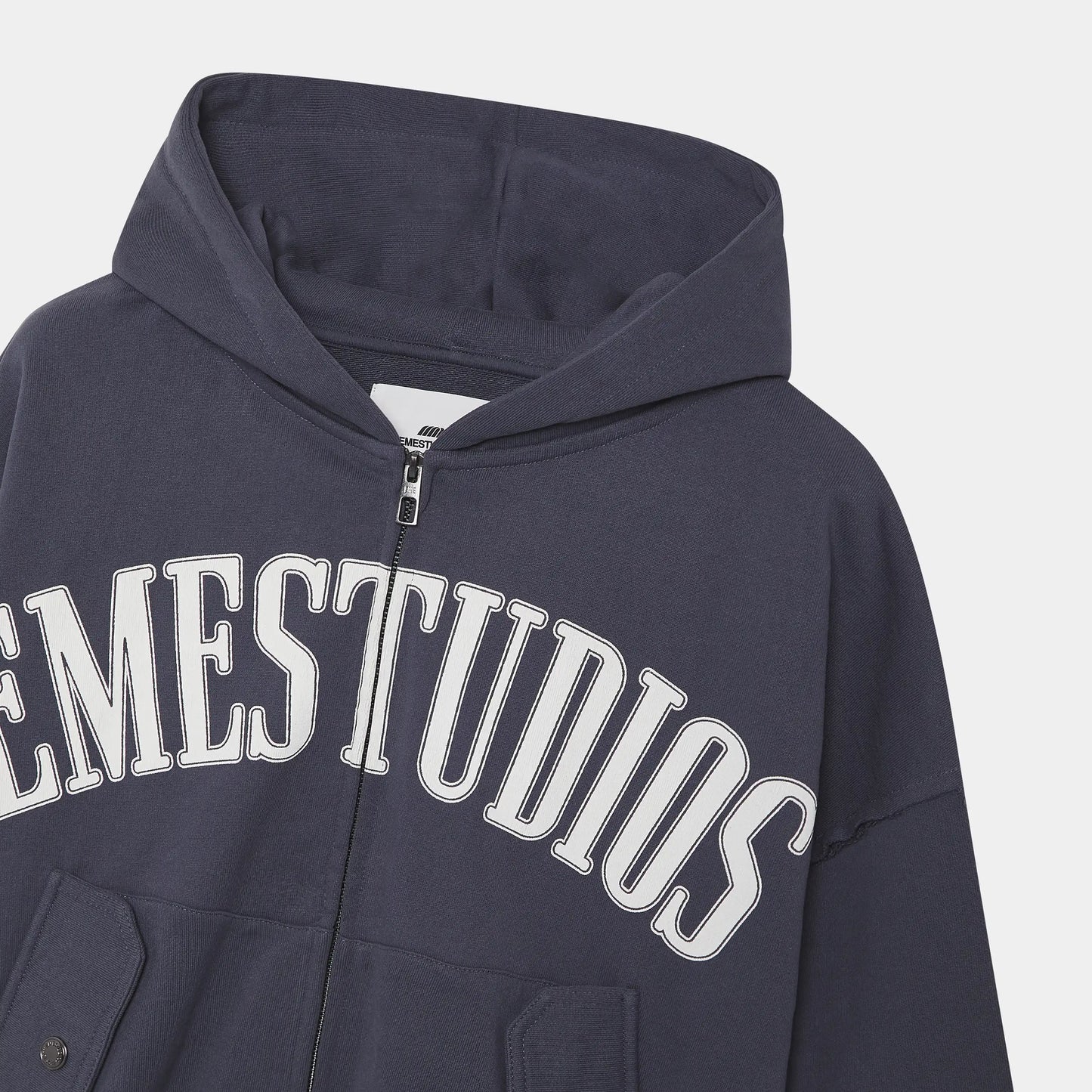 Poleron Eme Studios Vault Ombre Blue Full Zip