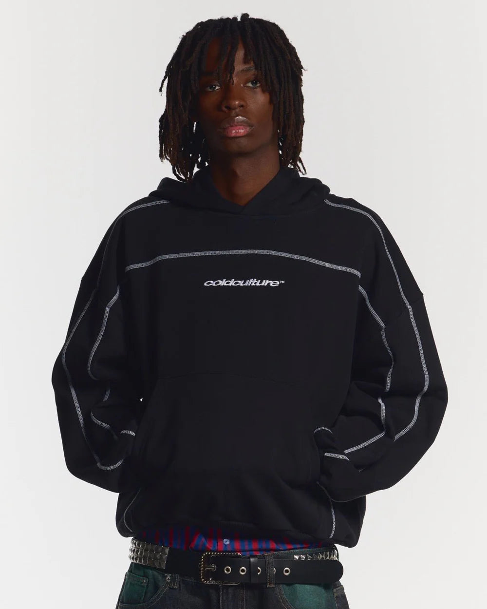 Poleron Cold Culture Roller Hoodie Black