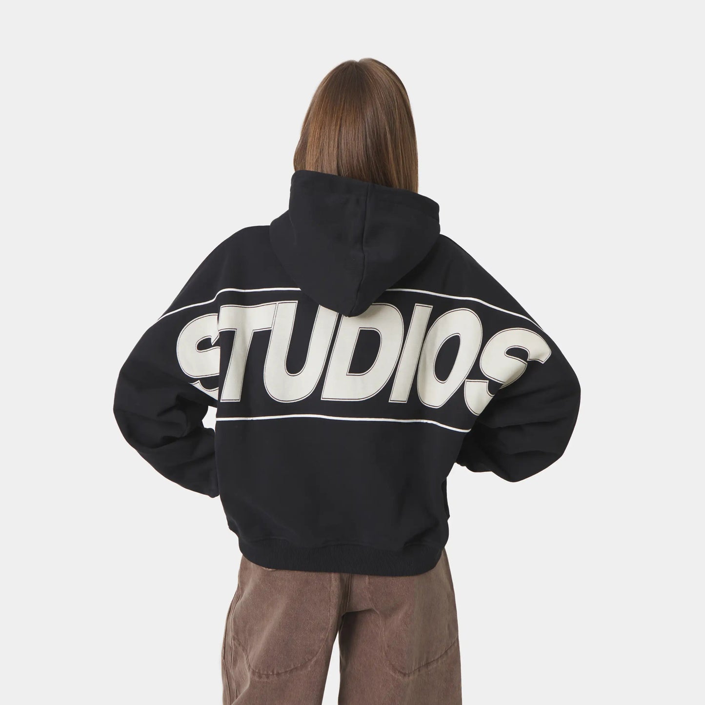 Poleron Eme Studios Crossline Black