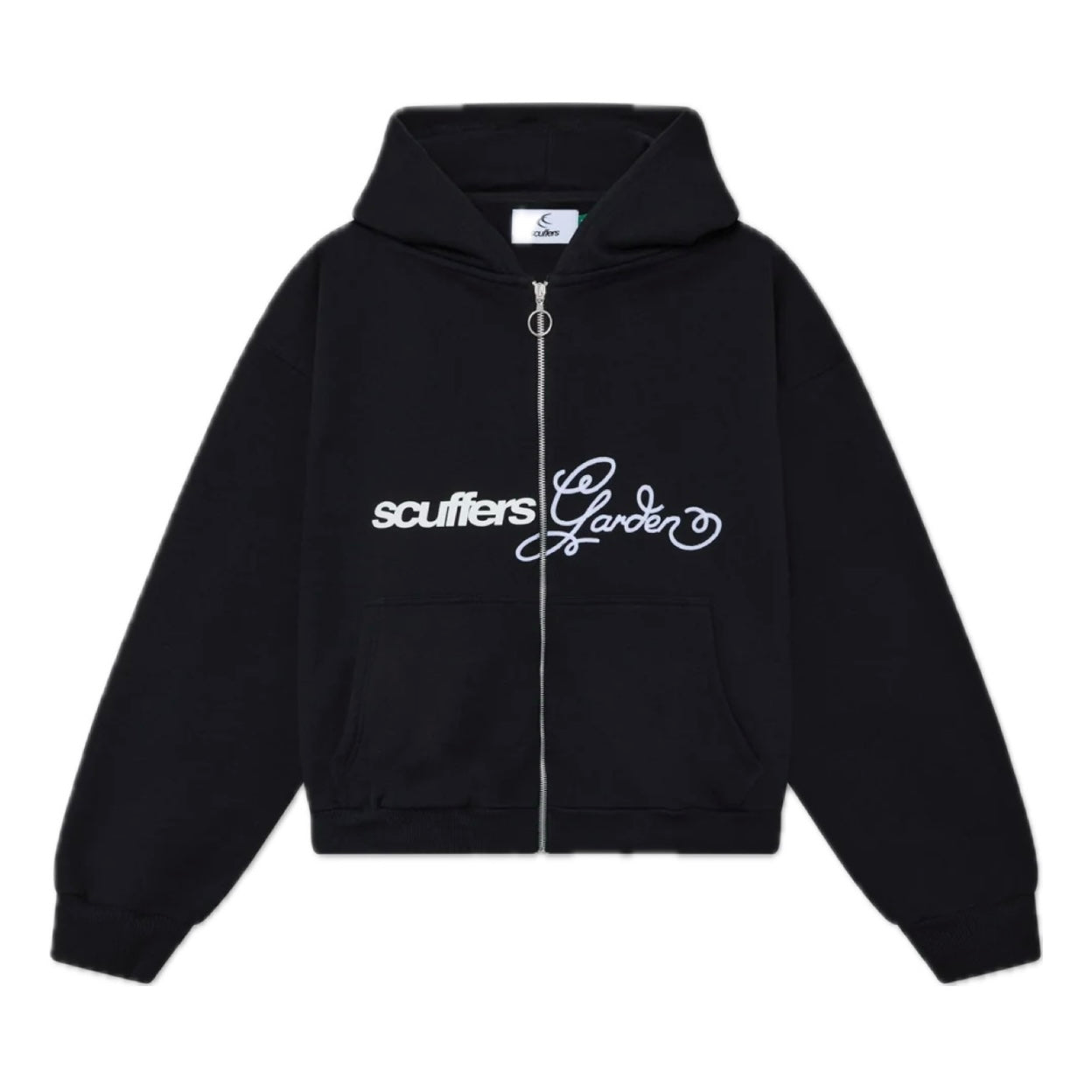 Poleron Scuffers Garden Black Zipper