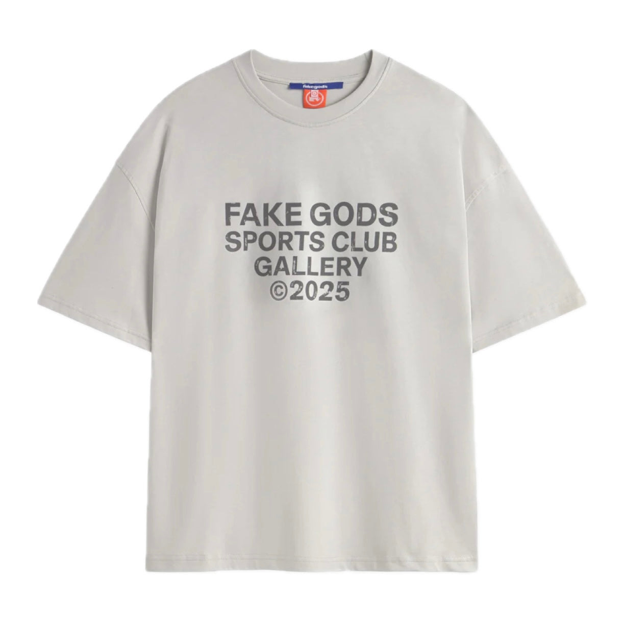 Polera Fake Gods Sports Gallery Light Grey - L