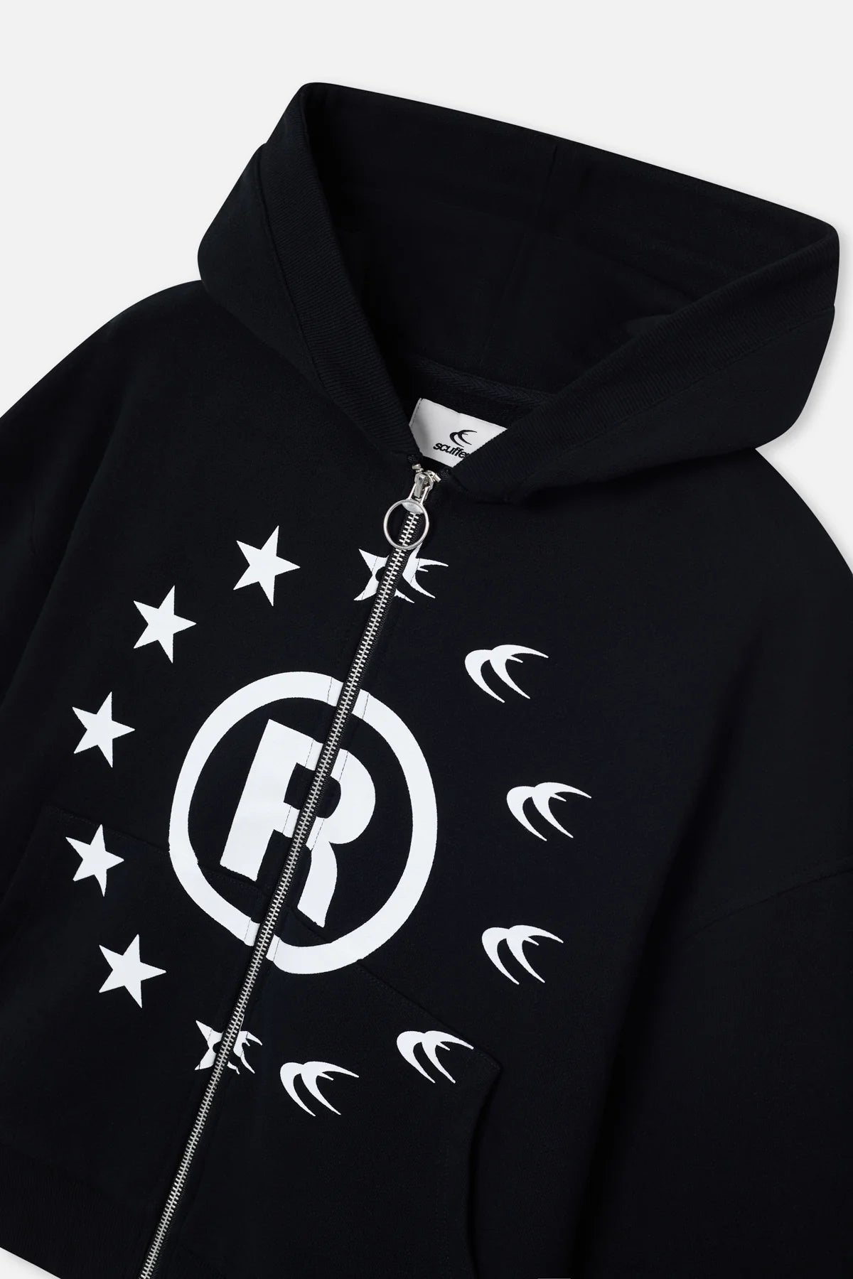 Poleron Scuffers Confused Black Zipper