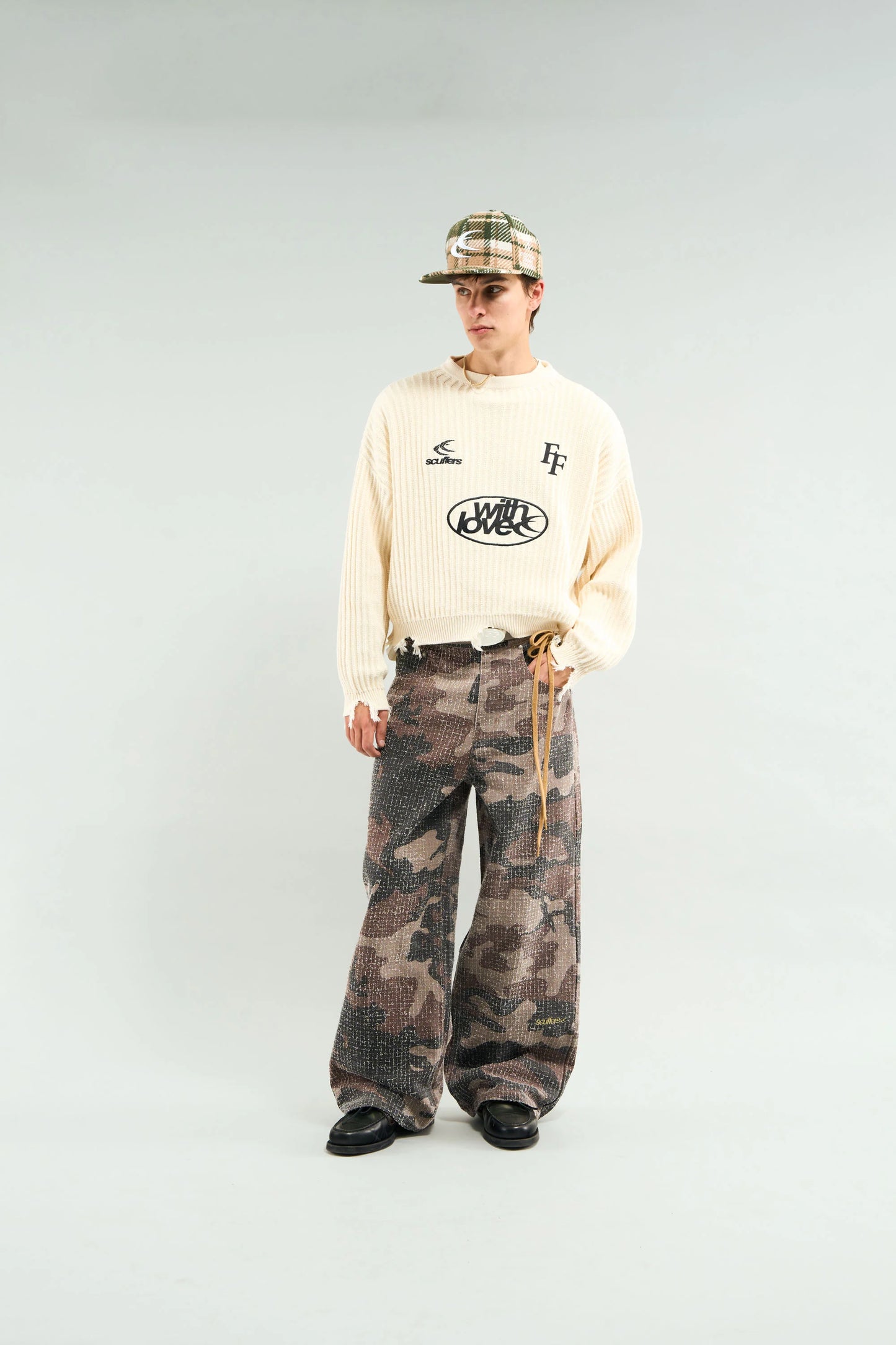 Sweater Scuffers Paris Ecru Jersey
