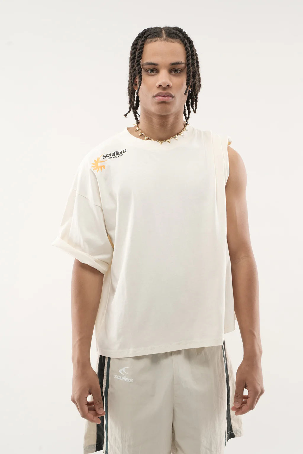 Polera Scuffers Not Ibiza Again Ecru