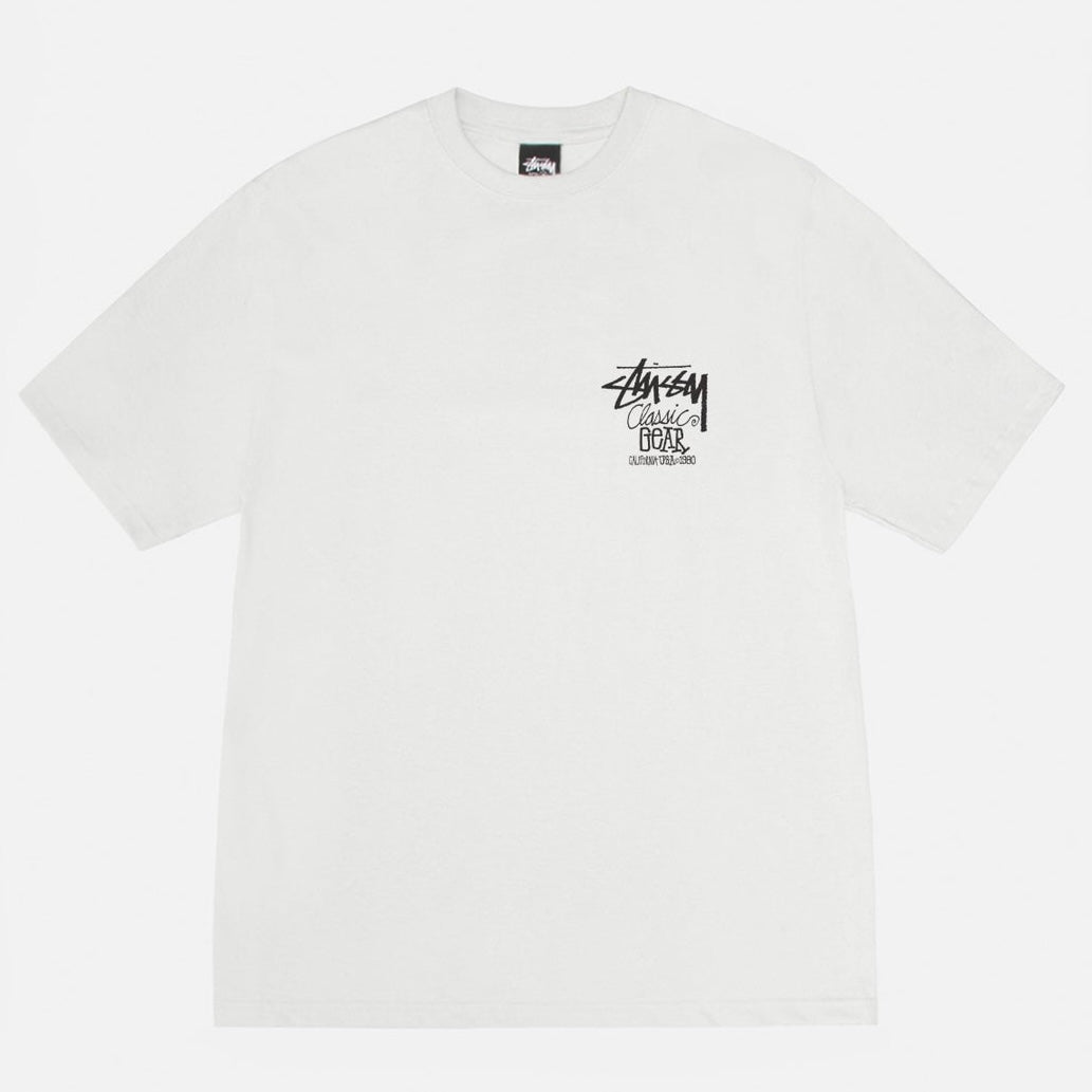 Polera Stussy Classic Gear Tee Pigment Dyed Natural