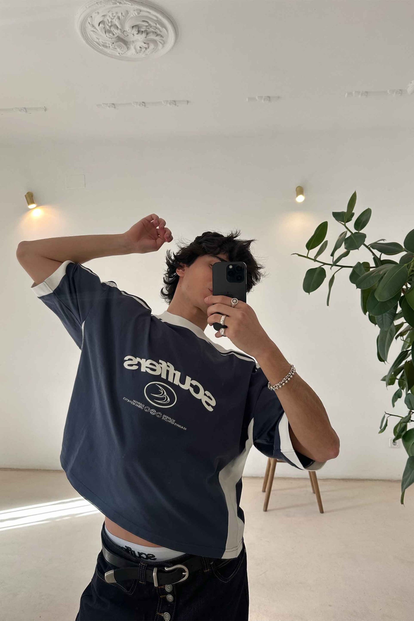 Polera Scuffers Effortless Navy