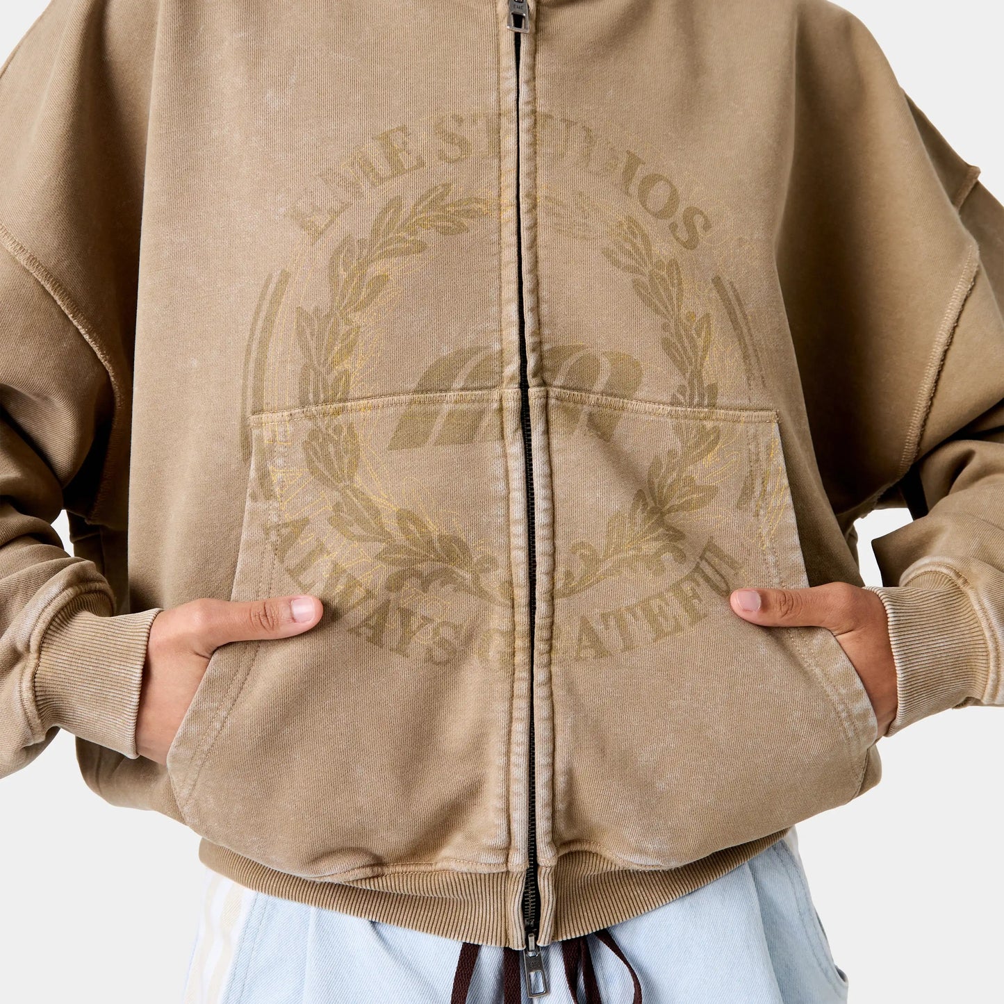Poleron Eme Studios Min Covert Full Zip