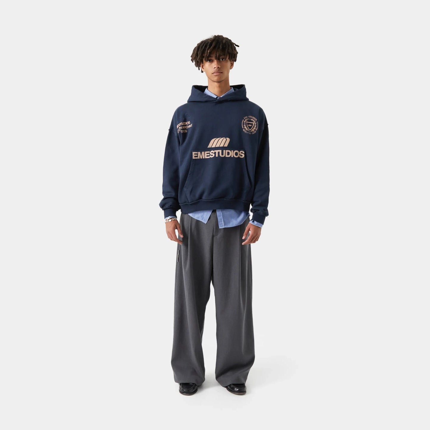 Poleron Eme Studios Stealth Navy