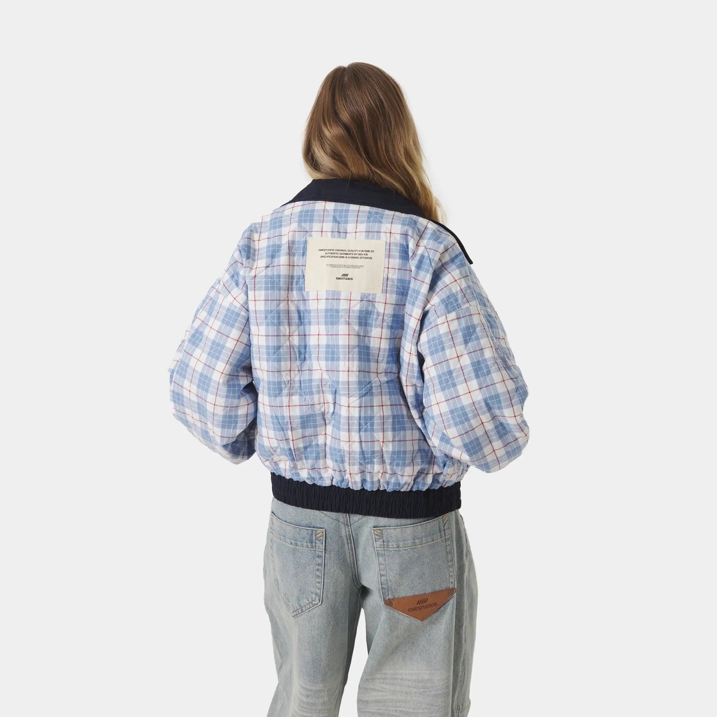 Chaqueta Eme Studios Chulo G Navy Reverse Jacket