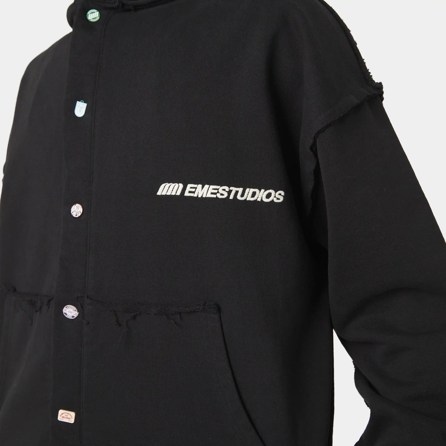 Poleron Eme Studios Olfi Shadow Full Zip