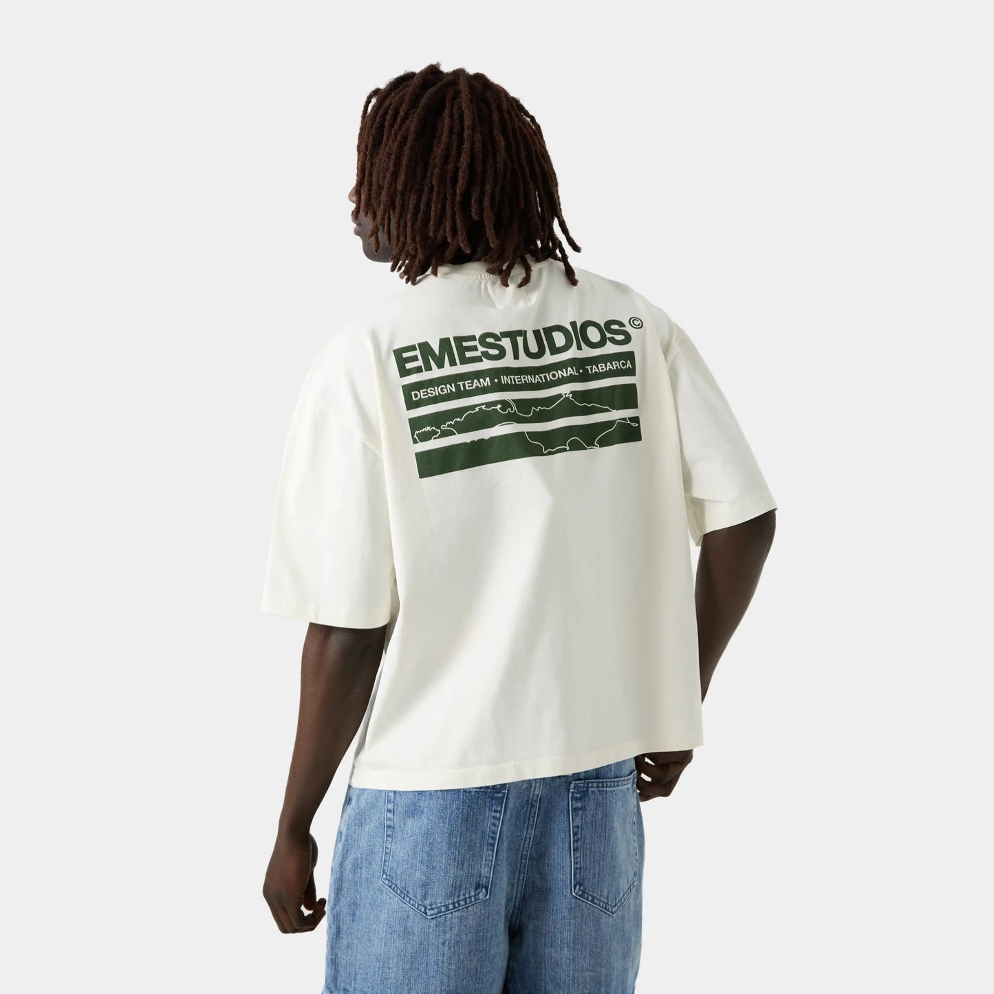 Polera Eme Studios Radar Off Sand