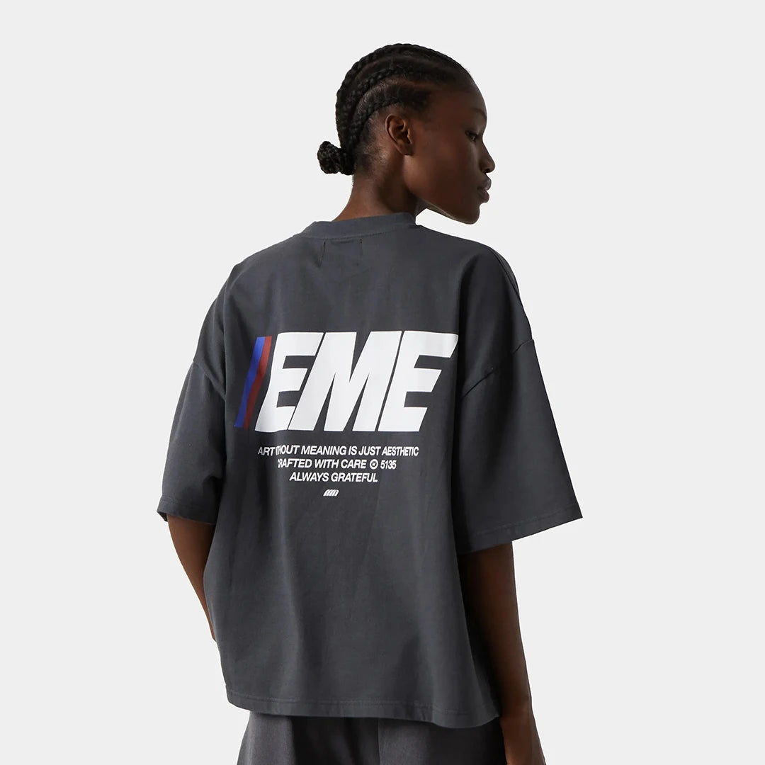 Polera Eme Studios Spark Shadow Oversized Tee