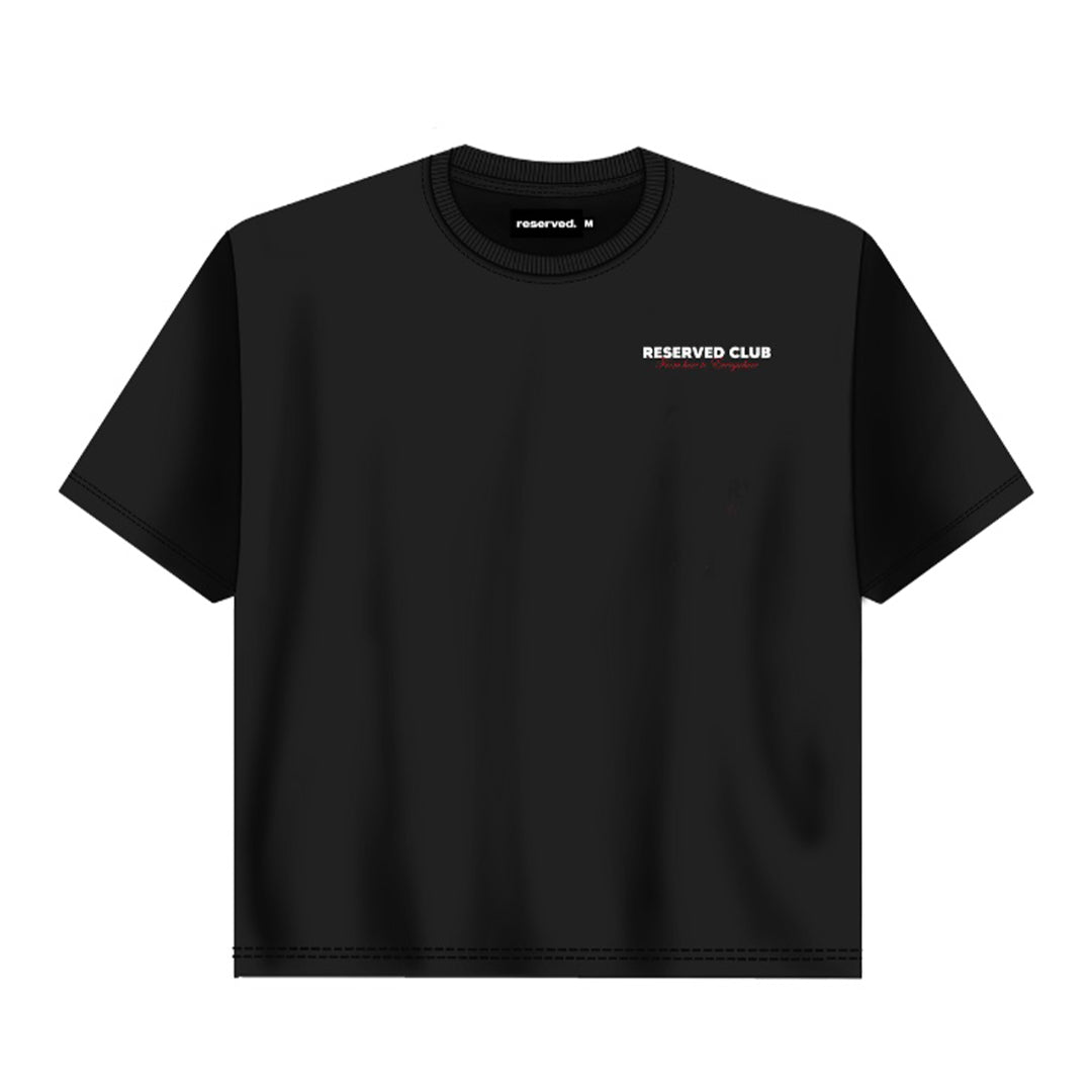 Polera Reserved Club Heavyweight Black