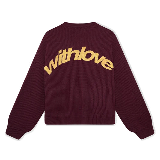 Sweater Scuffers Amore Burgundy - XL