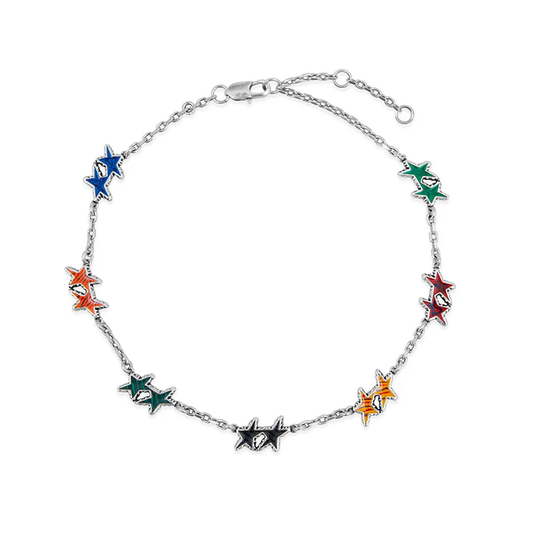 Collar TwoJeys Melted Stars