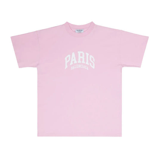 Polera Balenciaga Cities Paris Baby Pink Medium Fit - XL