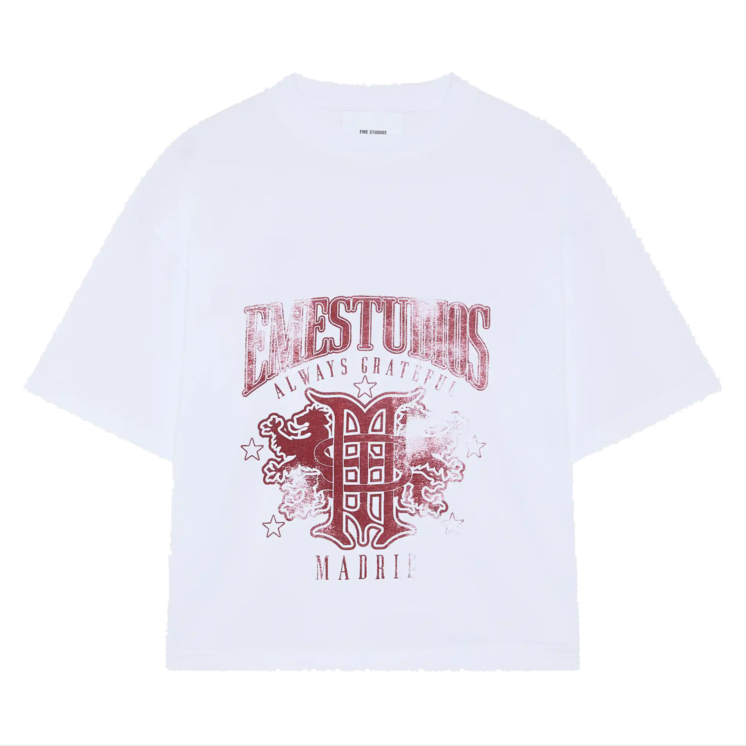 Polera Eme Studios Crest Pearl Oversize
