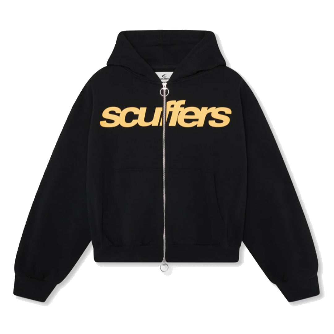 Poleron Scuffers Essential Black Zipper