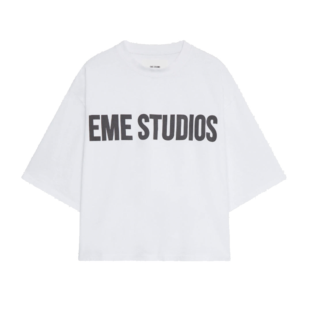 Polere Eme Studios Pearl Cropped Boxy Tee