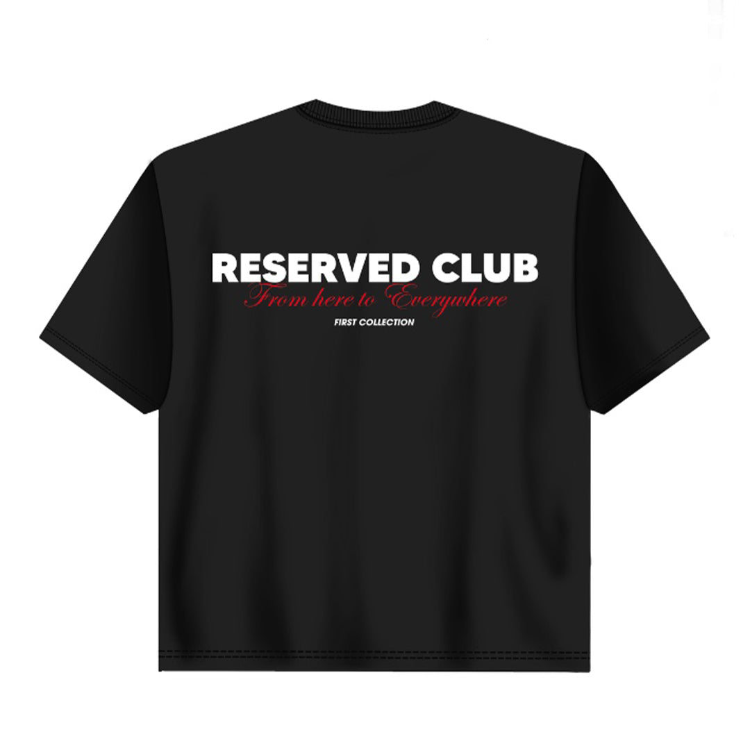 Polera Reserved Club Heavyweight Black