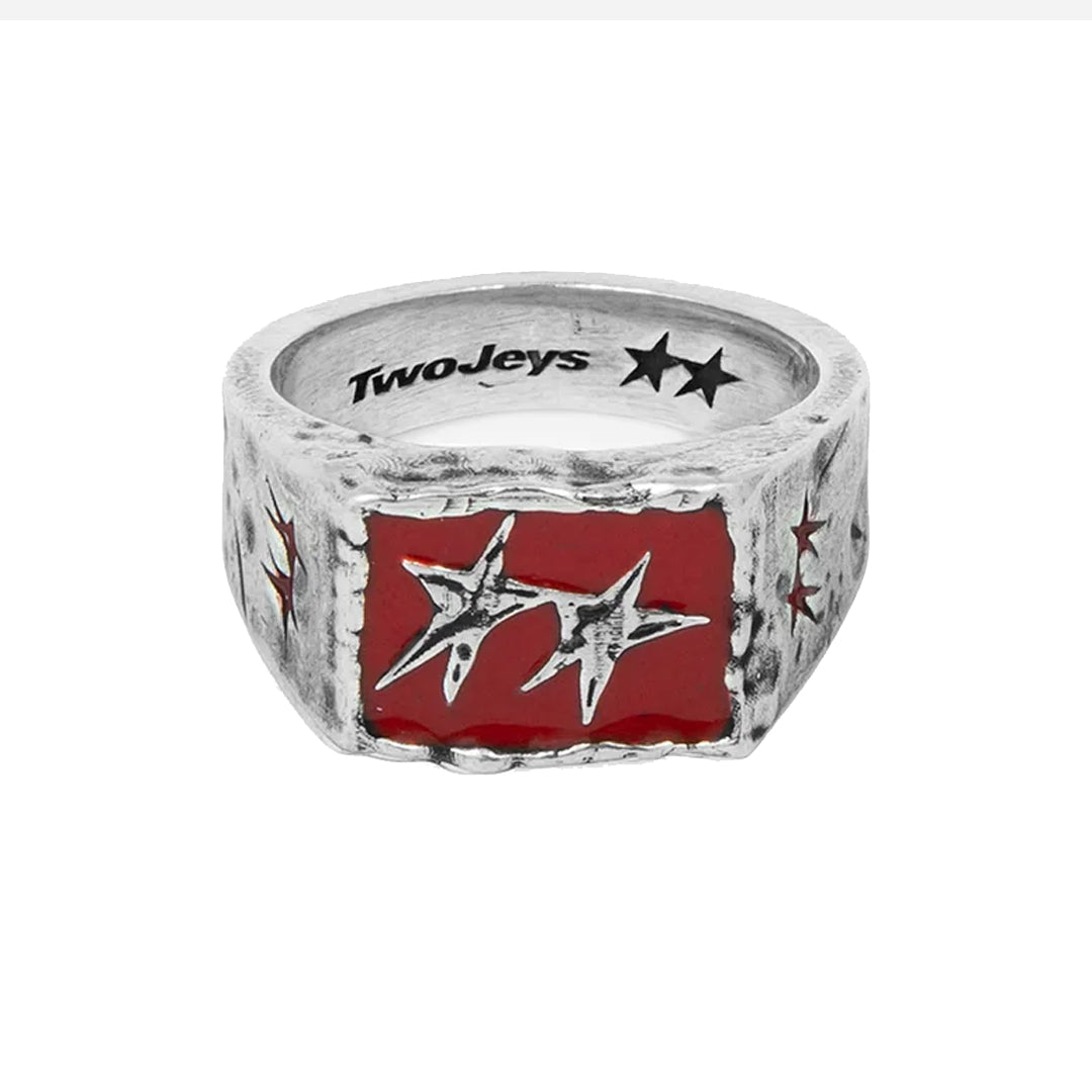 Anillo TwoJeys Ignorant Icon Ring Red
