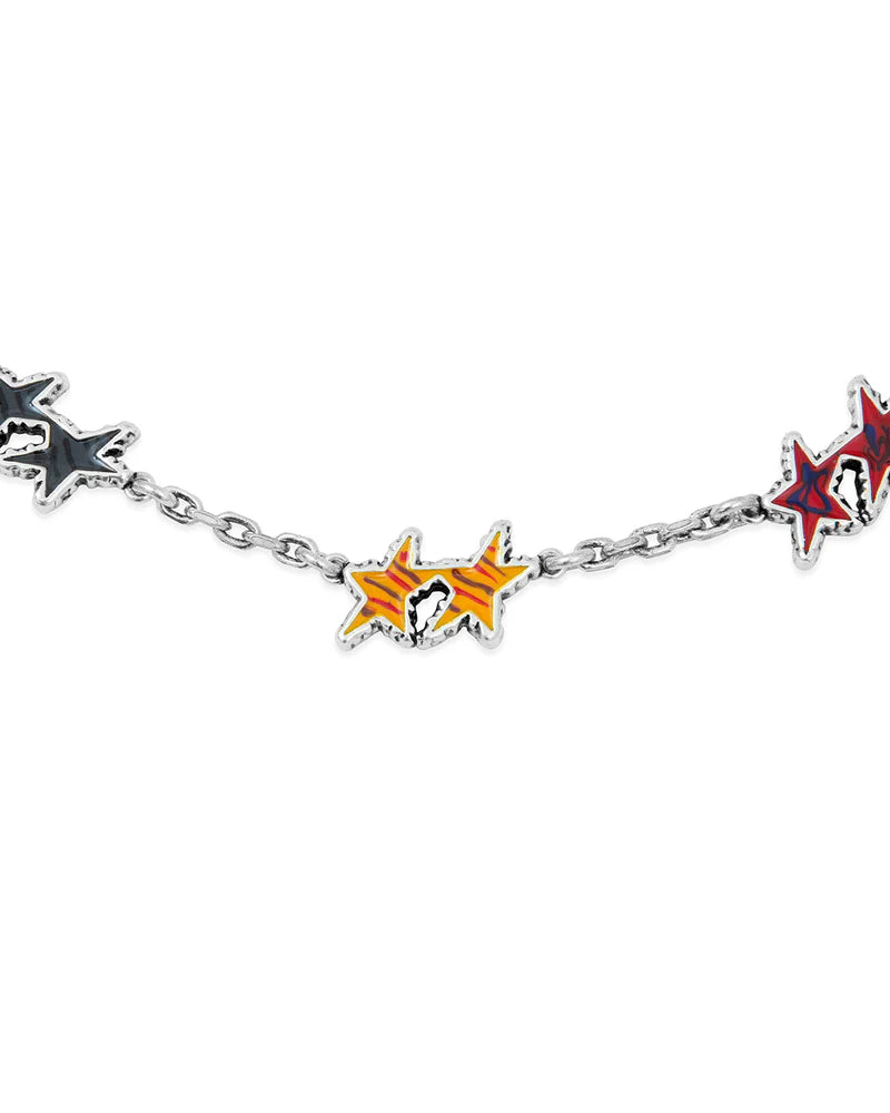 Collar TwoJeys Melted Stars