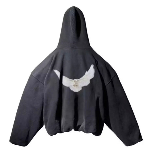 Poleron Yeezy Gap Engineered by Balenciaga Dove Hoodie Washed Black