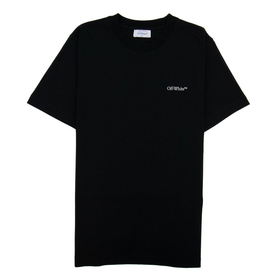 Polera Off-White Scratch Arrow Black