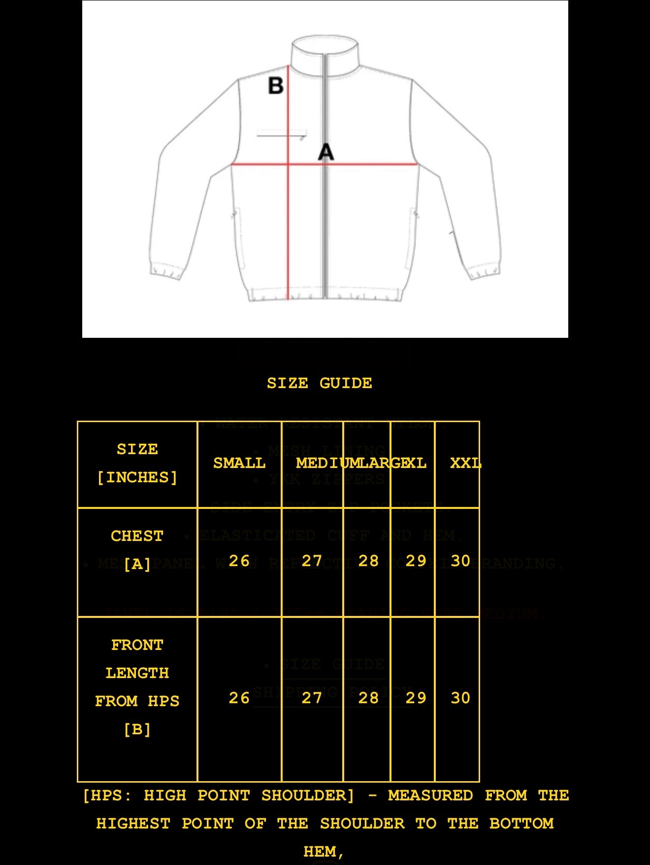 Chaqueta Corteiz Bias Panel Shuku Jacket Black