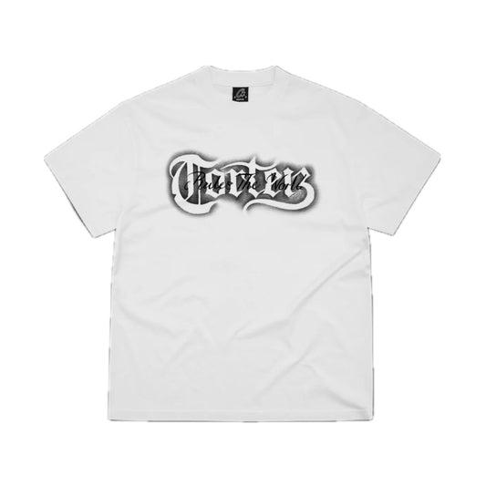 Polera Corteiz RTW Tatted Tee White - L