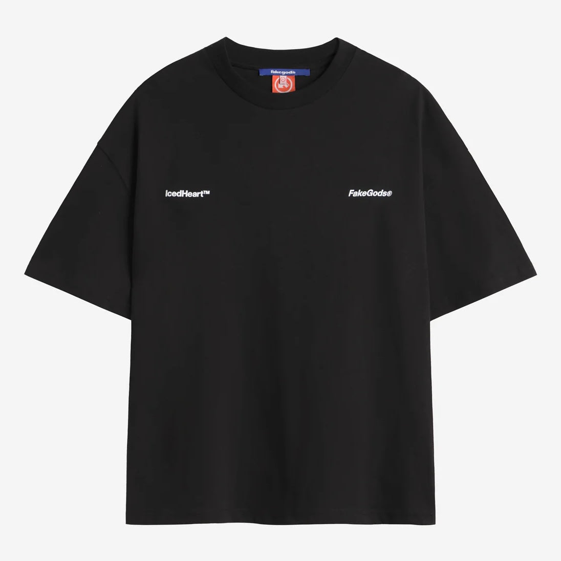 Polera Fake Gods Iced Heart Tee Black - XL