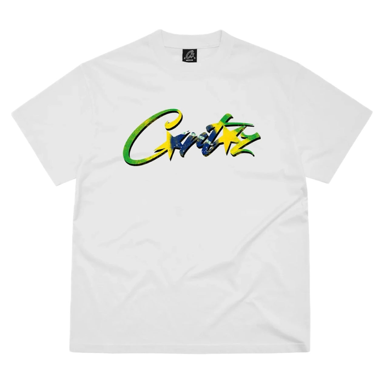 Polera Corteiz Brasil Tee White SS24