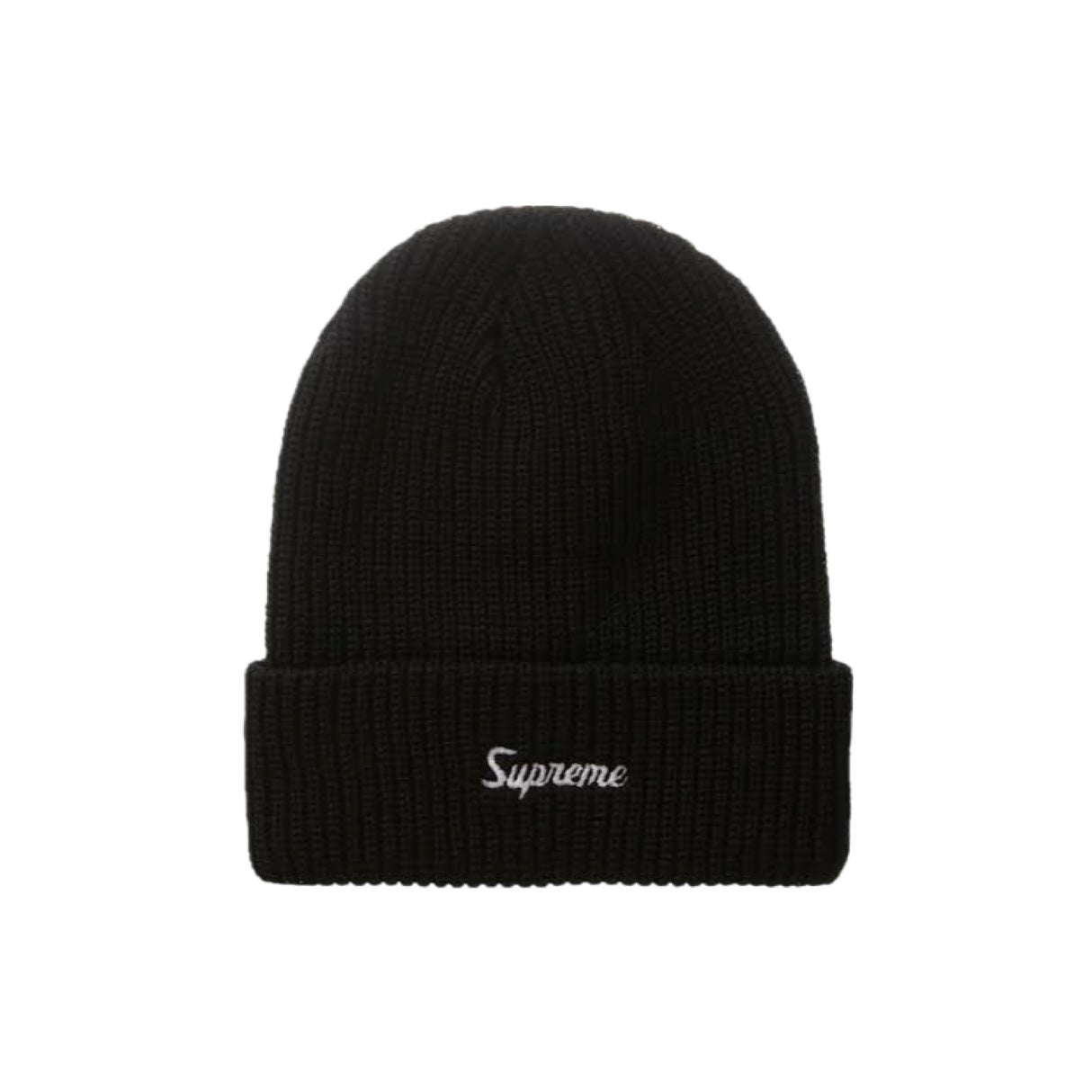 Gorro Supreme Loose Gauge Beanie Black FW25