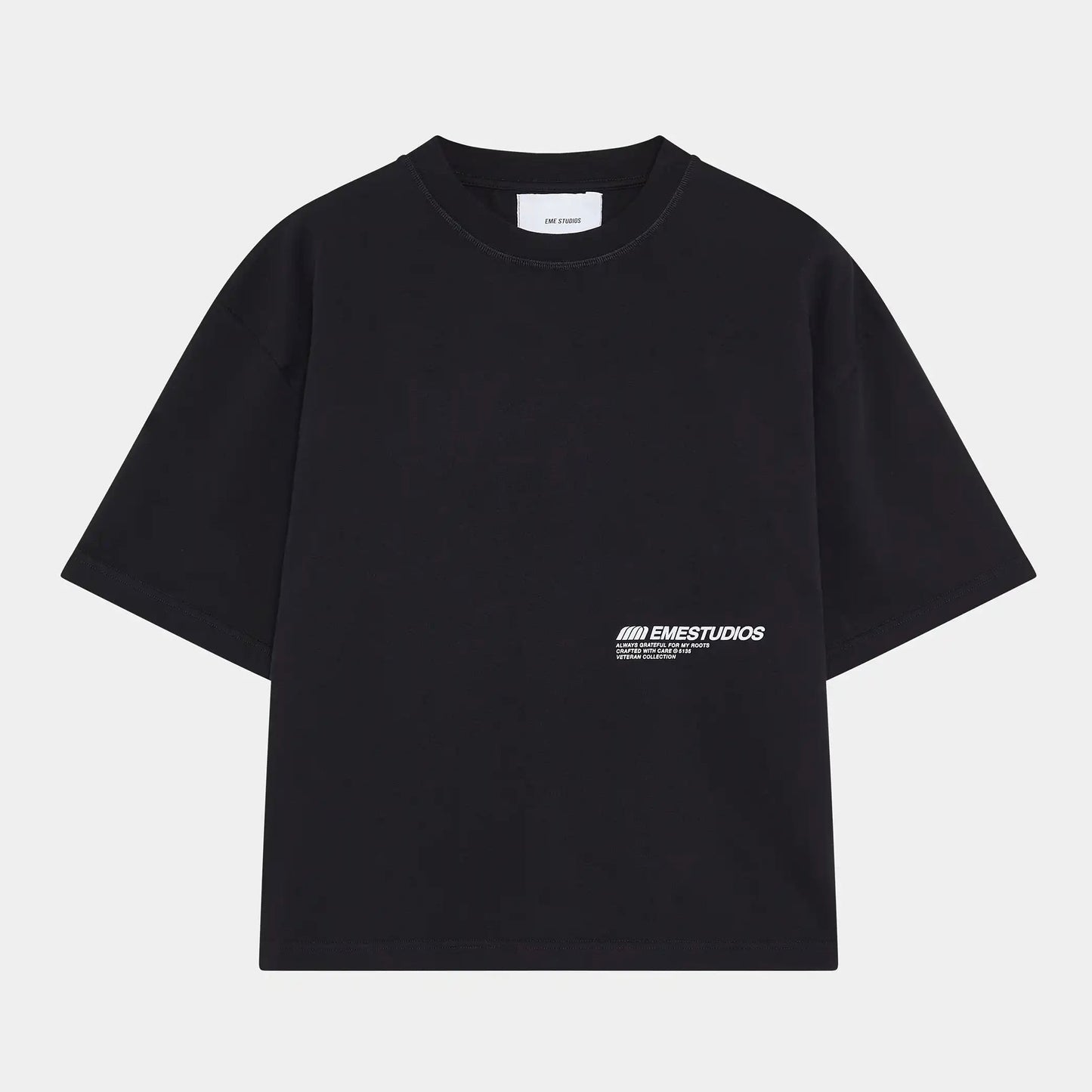 Polera Eme Studios Roots Shadow Oversized Tee