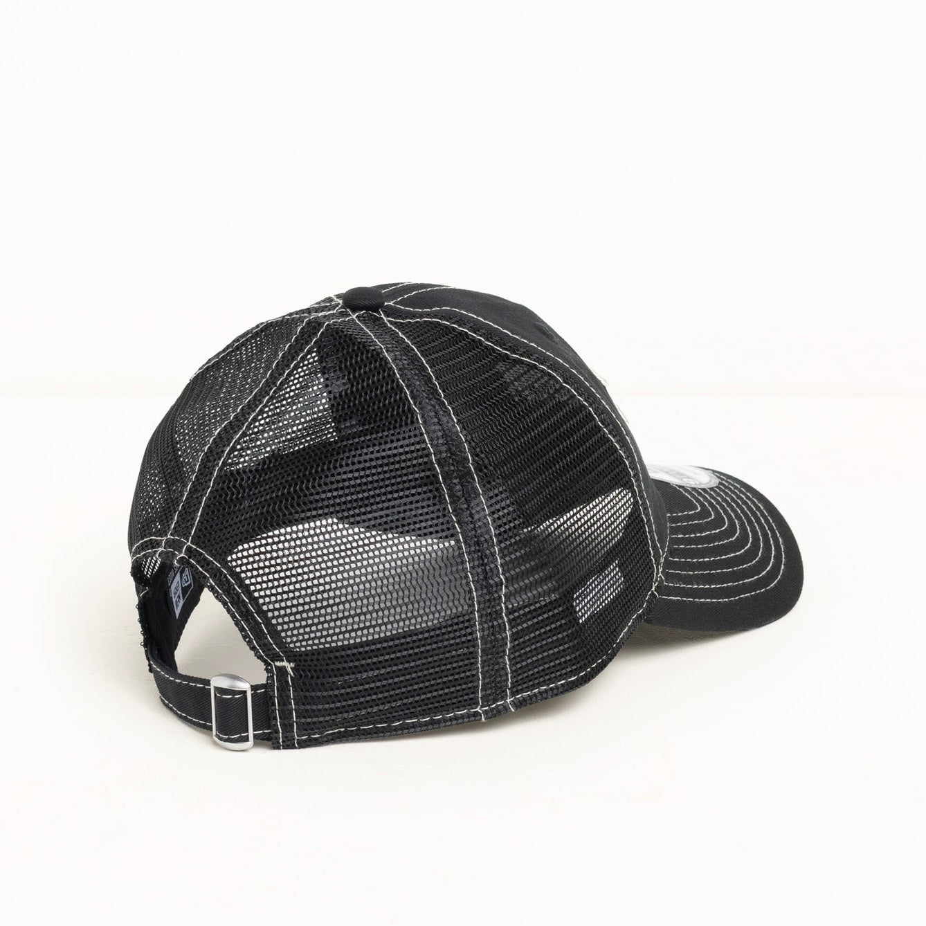 Gorro Stussy x New Era 9Twenty Basic Trucker Black