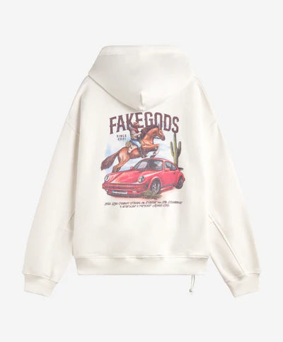 Poleron Fake Gods Horse-Car Cream