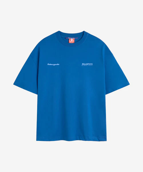 Polera Fake Gods Ice Cube Blue