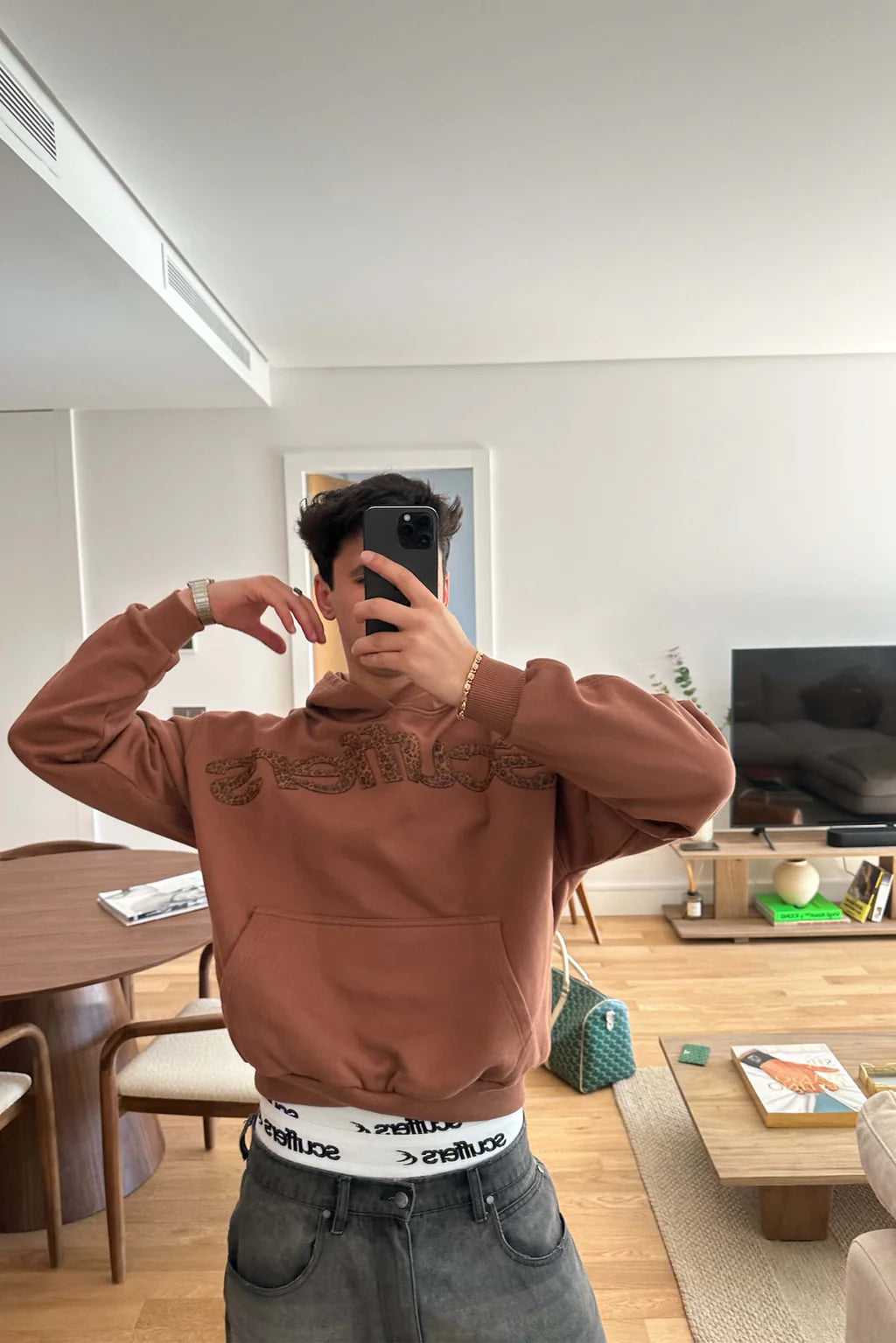 Poleron Scuffers Animal Brown