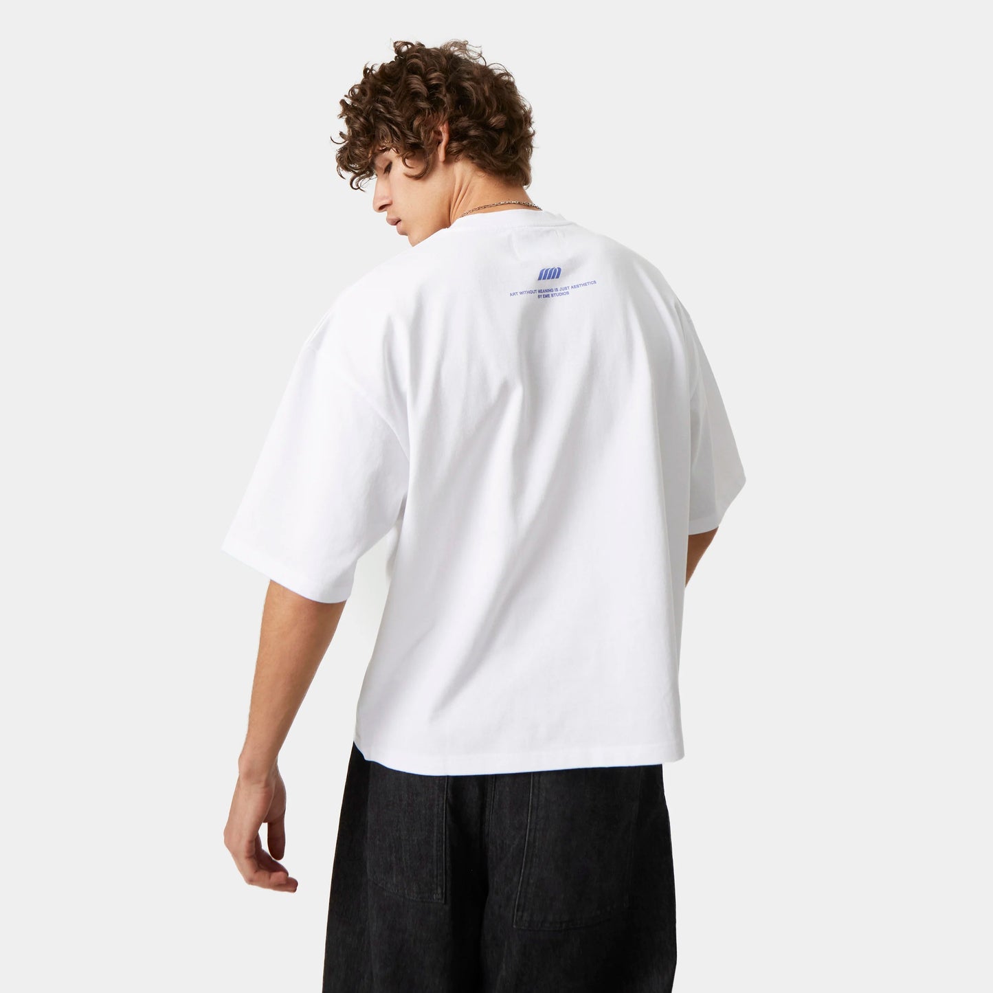 Polera Eme Studios F Box Pearl Oversized