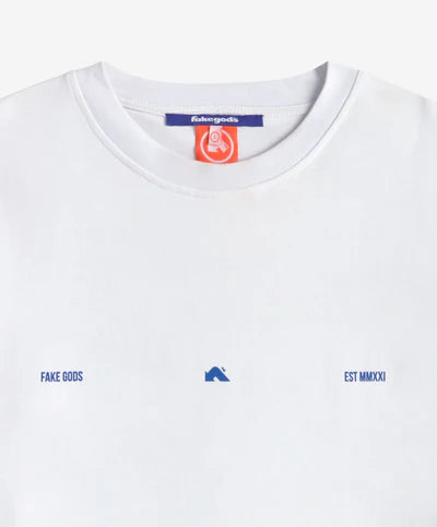 Polera Fake Gods Key Players Only White