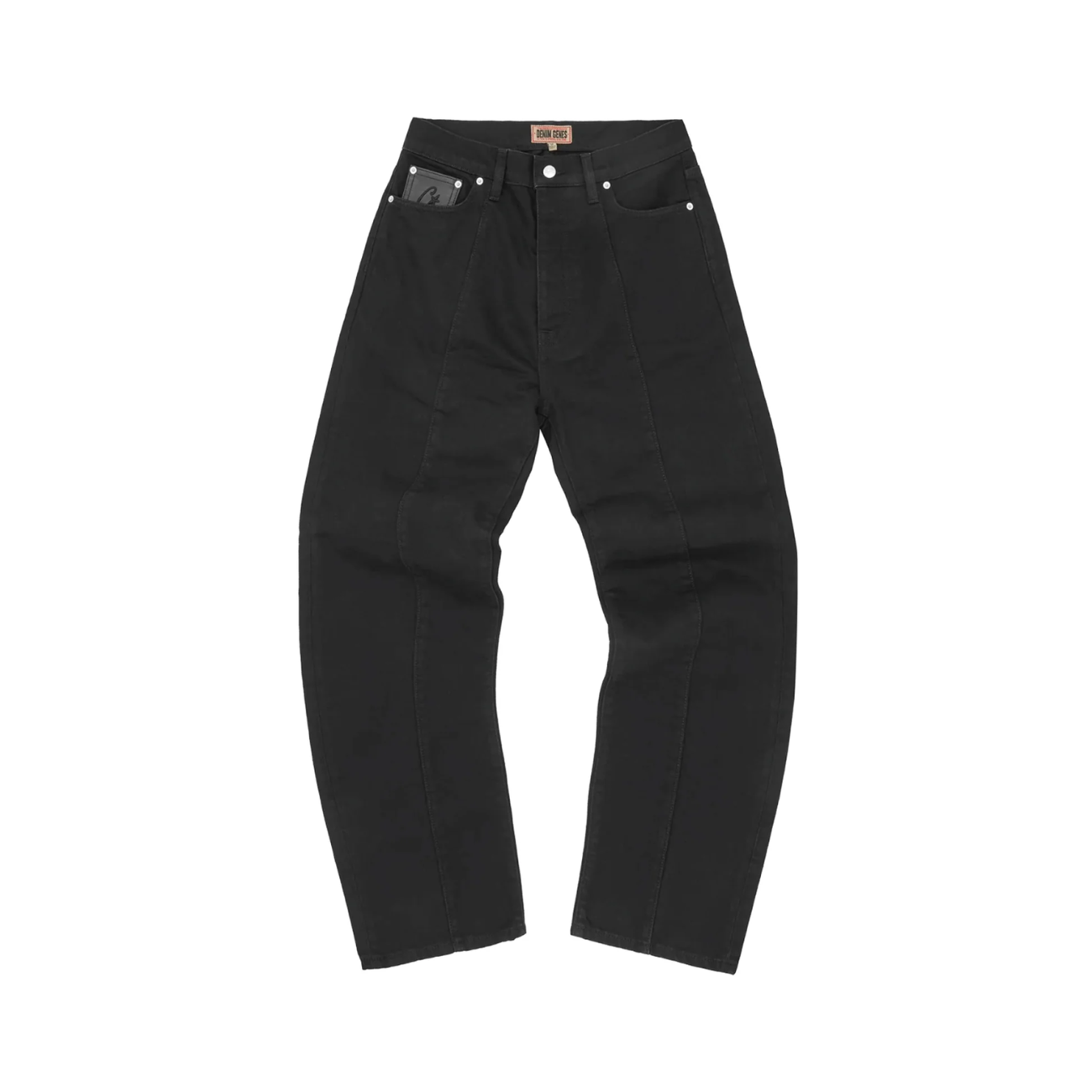 Pantalon Corteiz C-Star Stitch-Down Triple Black
