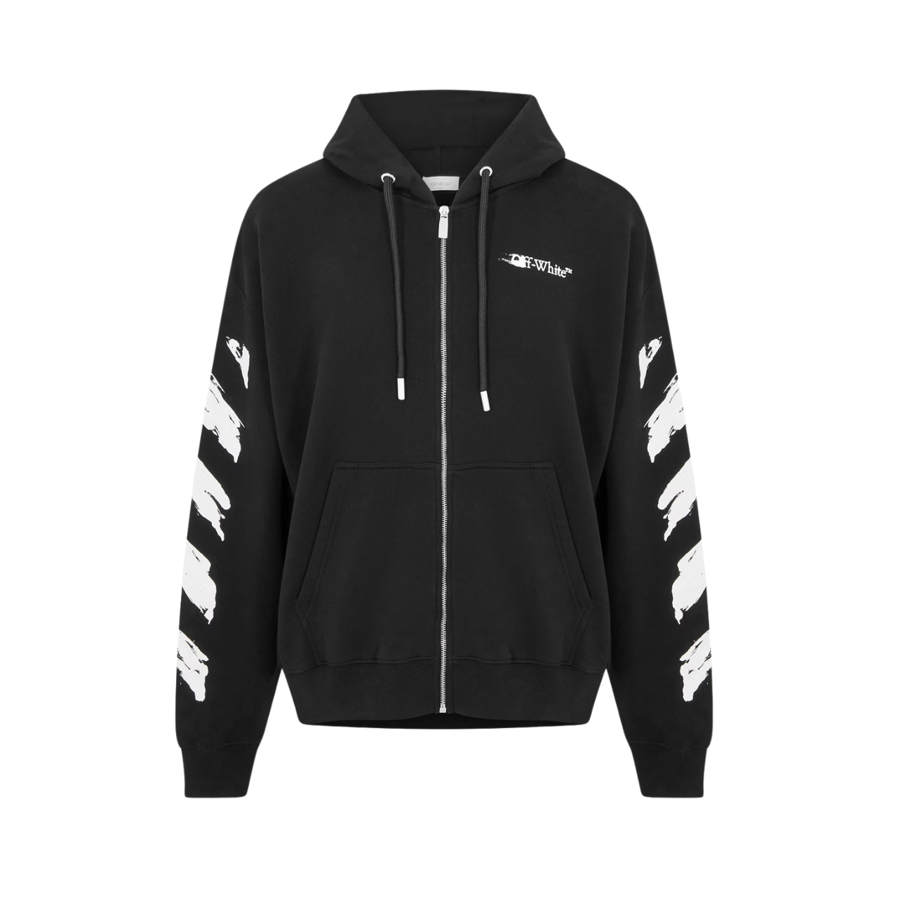 Poleron Off-White Ink Arrow Skate Zip Black – Reserved